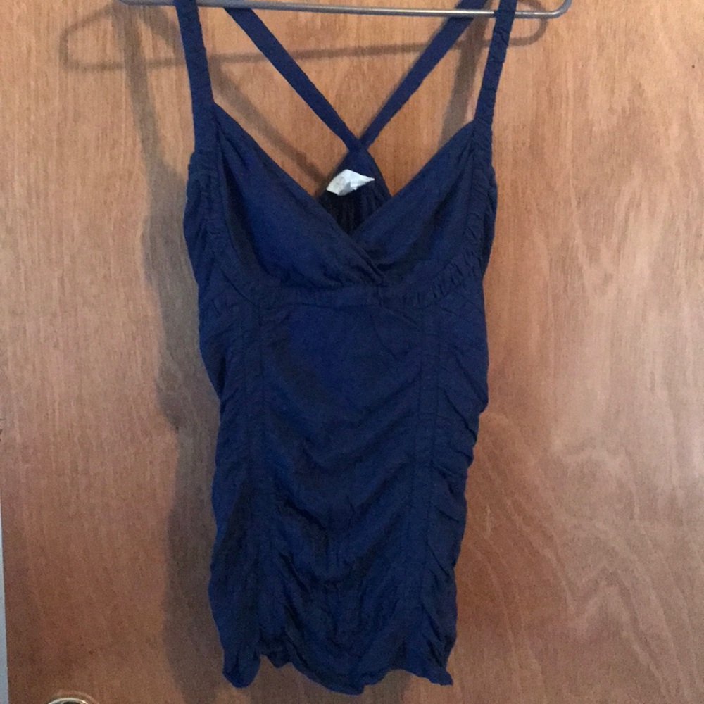 Fitted rouched Tank